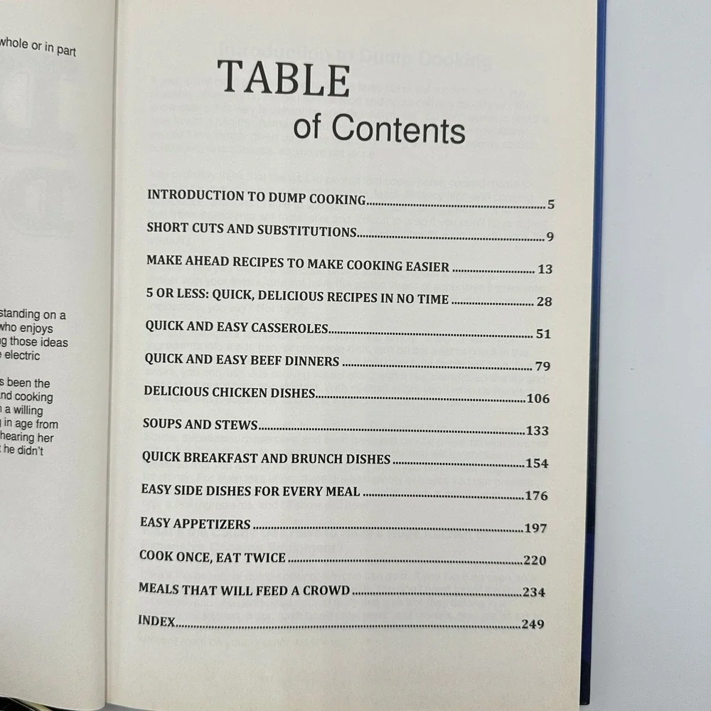 Cathy Mitchell Dump Cakes Dump Dinners Lot 2 Quick Easy‎ 2014 Hardcover 250